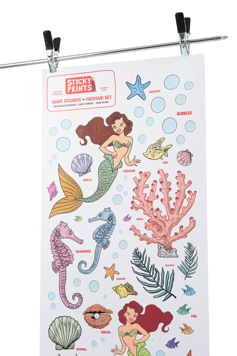 Mermaid Wall Decal Set